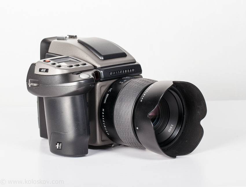 Hasselblad H1 +HC 80mm lens and Phase One P25+ DB