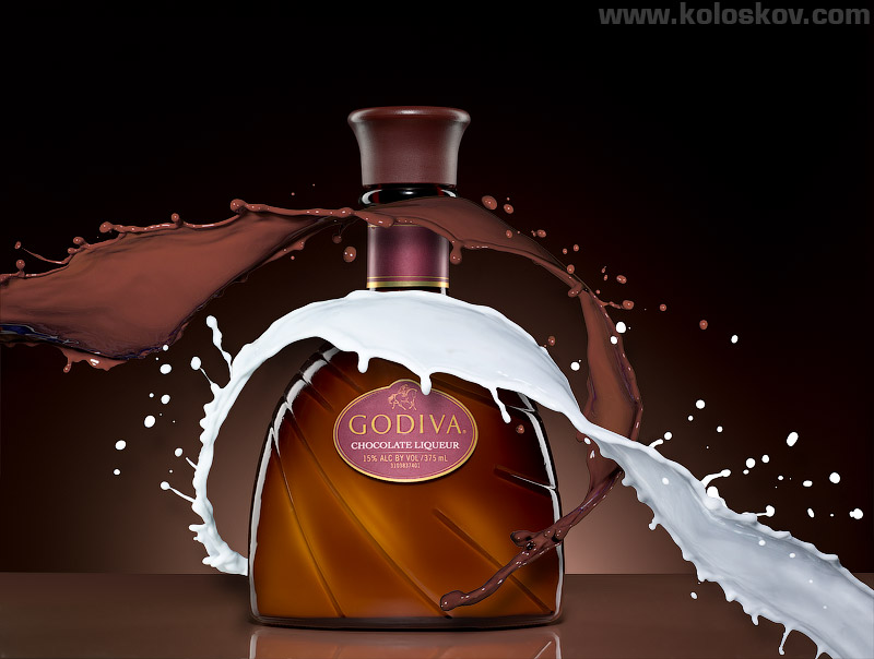 Godiva Chocolate splash by Alex Koloskov Godiva Chocolate splash by Alex Koloskov