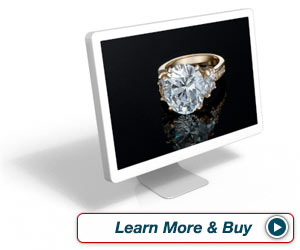 Jewelry photography tutorial, gold ring with diamond