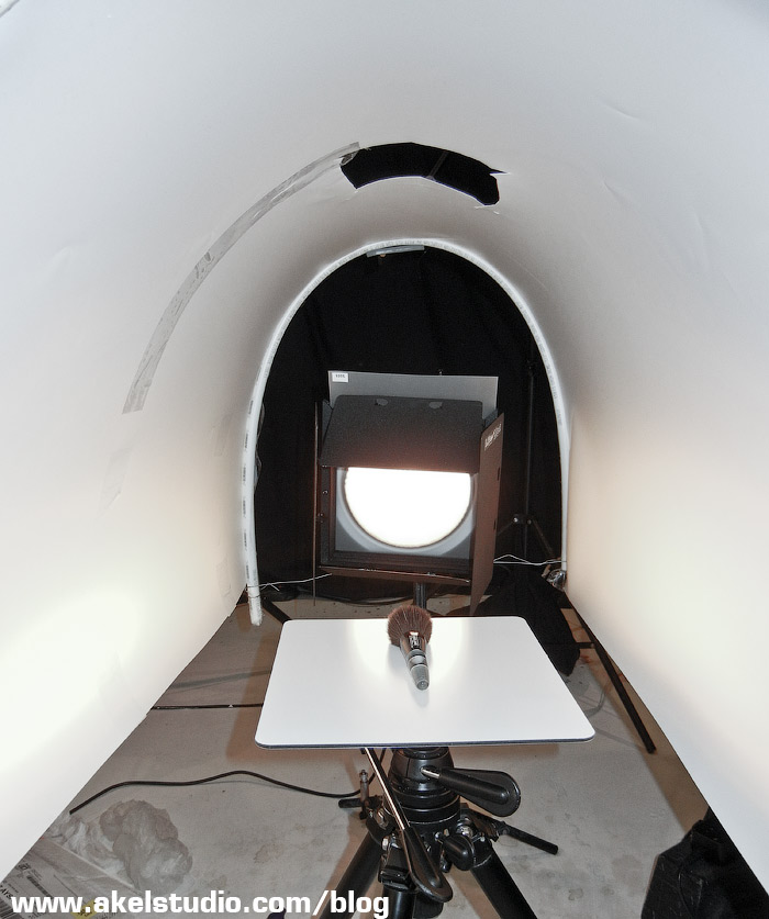 DIY shooting cone for tabletop photography DIY shooting cone for tabletop photography