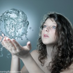 Behind The Scene: "The Magic of Water" beauty shot