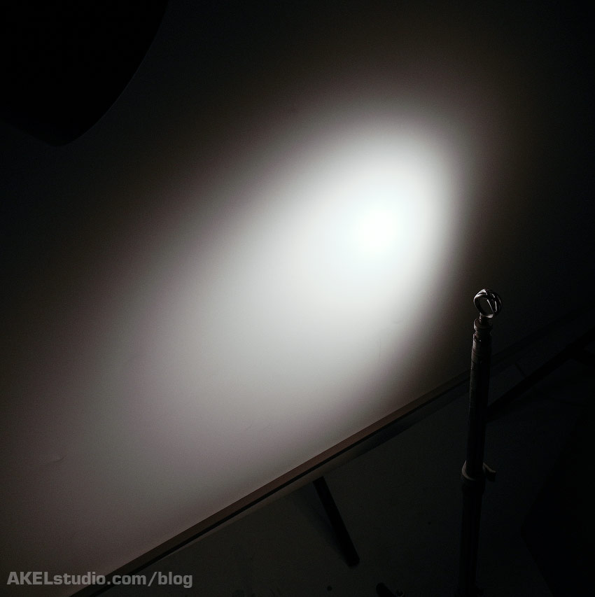 Jewelry photography with LED lights example diffusion pattren