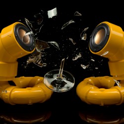 Studio Photography Insights: An Audio speaker shot