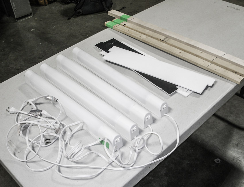 Building lights - step 1