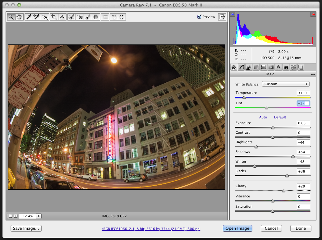 Camera Raw Plugin 7.1