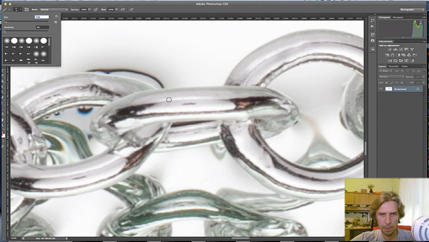 Jewelry photography educational video screenshot Jewelry photography educational video screenshot