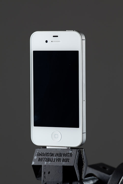 iPhone studio shot