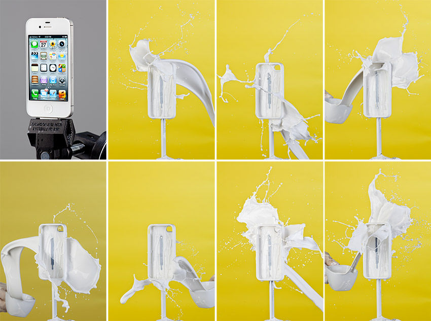 combine splash with iphone shot tutorial
