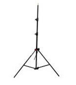 Manfrotto - 1052BAC Alu Air Cushioned Compact Stand, Black - 7.75' (2.3m)