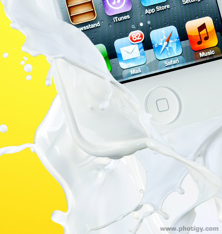 iphone splash liquid photography 