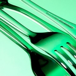 Tabletop studio photography silverware shot