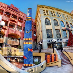 Shopping center at San Diego. www.realisticHDRbook.com