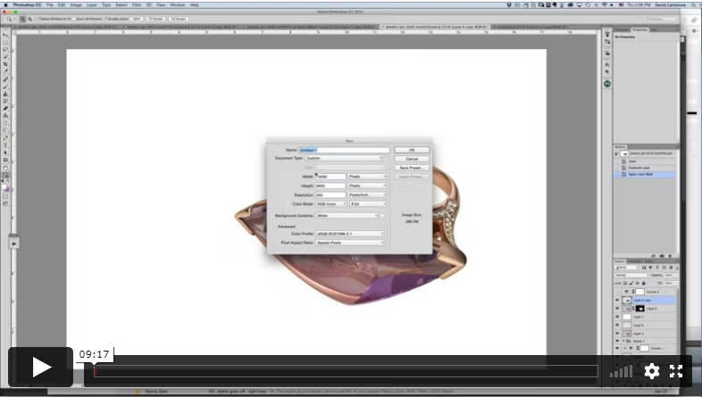 Luxury Jewelry Photography — Retouching (Part 2)