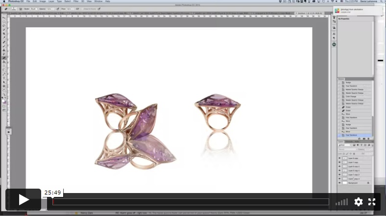 Luxury Jewelry Photography — Retouching (Part 2)
