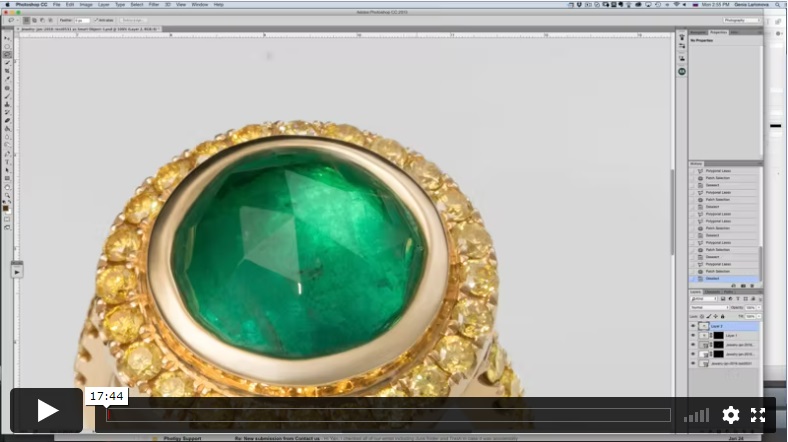 Luxury Jewelry Photography — Retouching (Part 2)