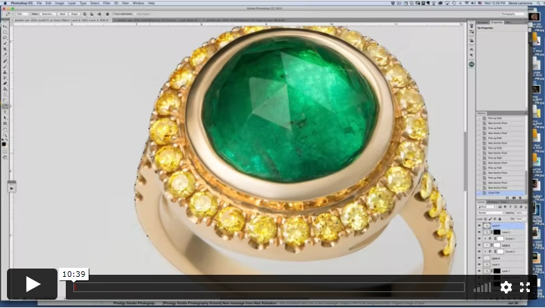 Luxury Jewelry Photography — Retouching (Part 2)