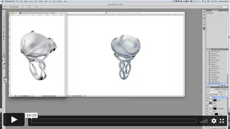 Luxury Jewelry Photography — Retouching (Part 2)