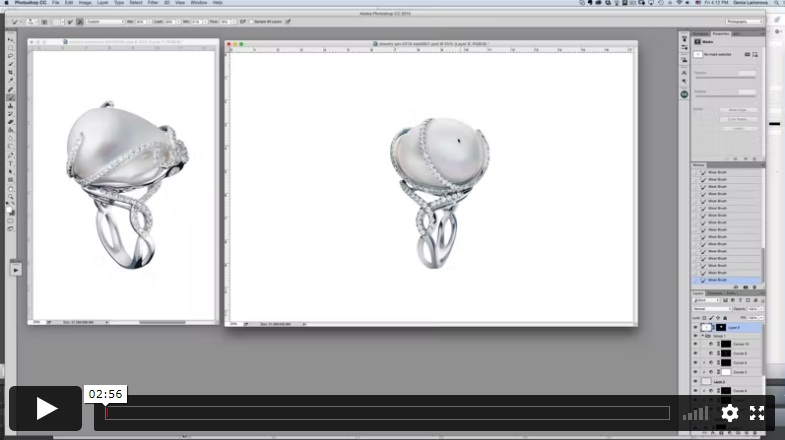 Luxury Jewelry Photography — Retouching (Part 2)