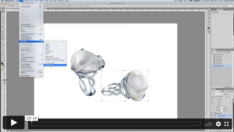 Luxury Jewelry Photography — Retouching (Part 2)