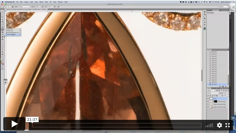 Luxury Jewelry Photography — Retouching (Part 2)