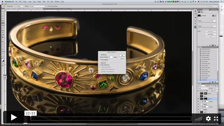 Luxury Jewelry Photography — Retouching (Part 2)