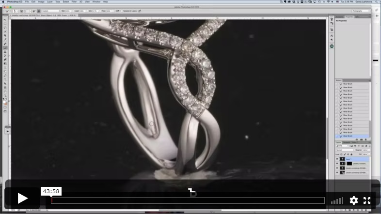 Luxury Jewelry Photography — Retouching (Part 2)
