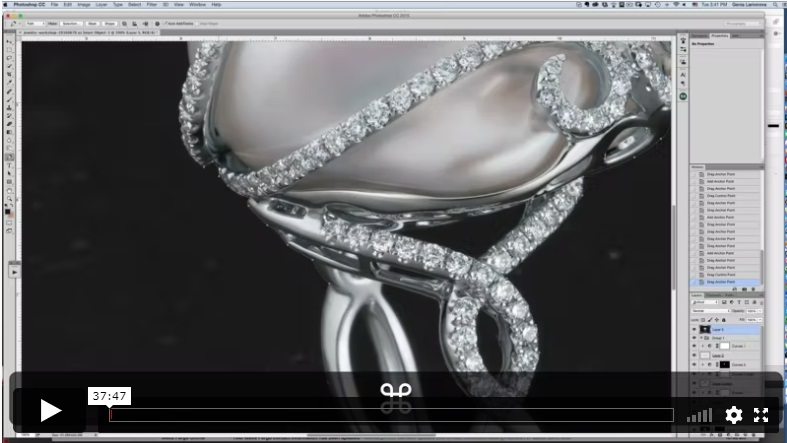 Luxury Jewelry Photography — Retouching (Part 2)