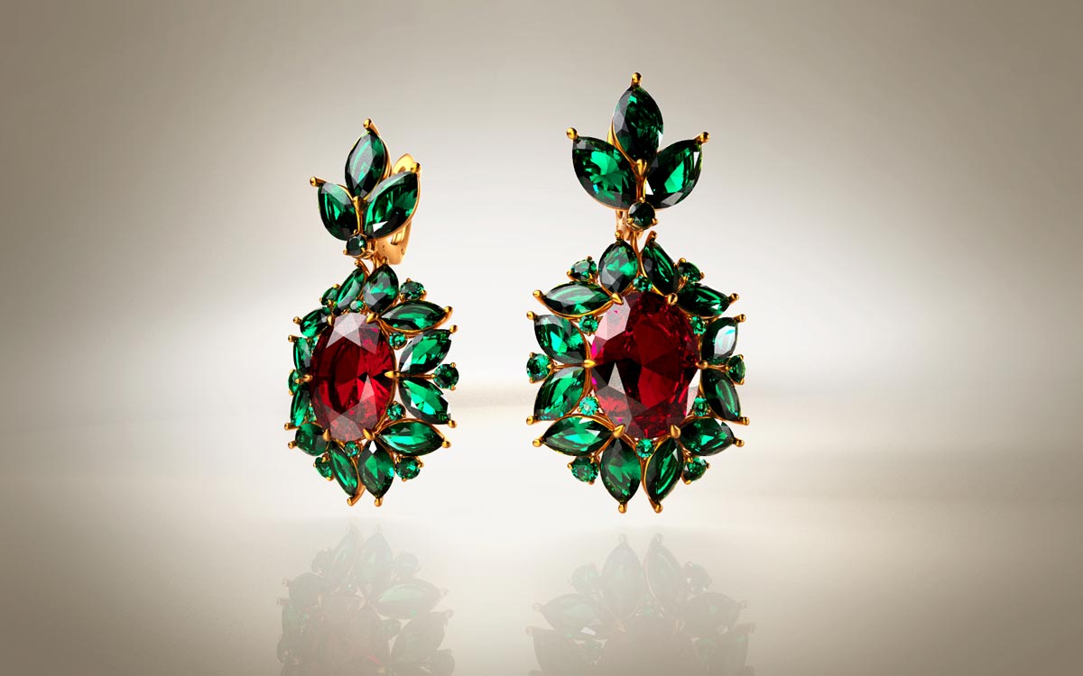 Photorealistic Jewelry Visualization in 3DS Max sample