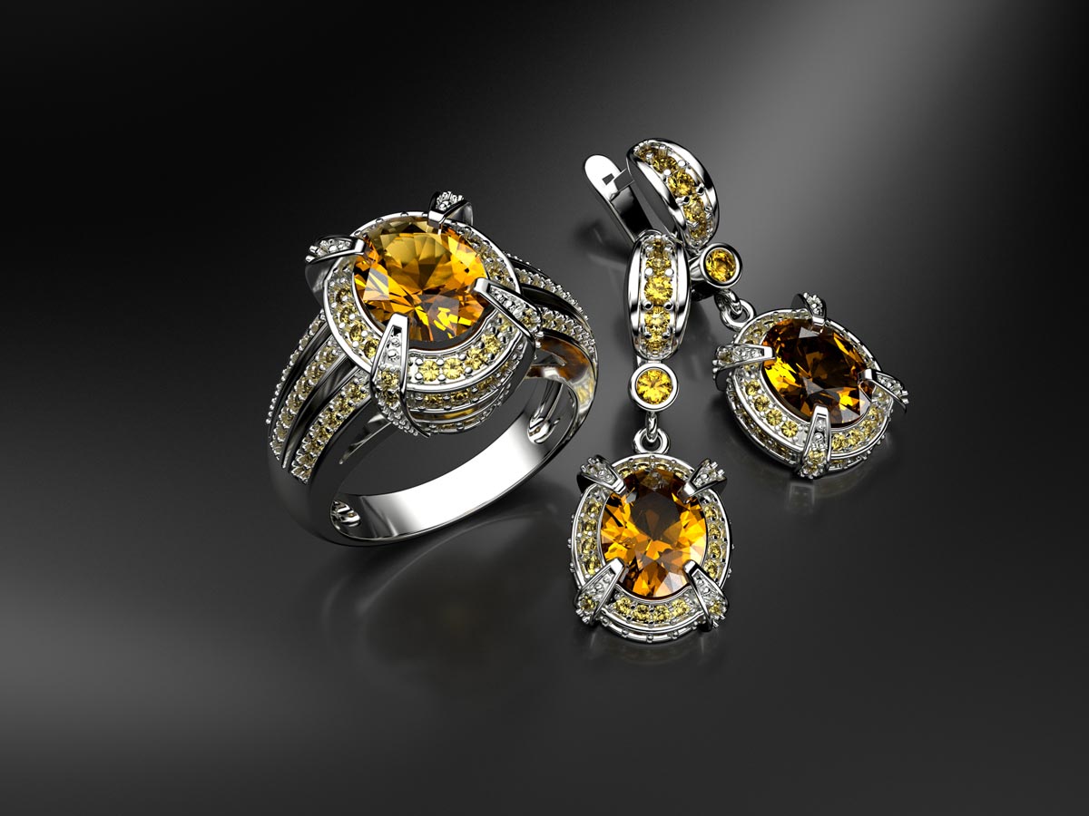 Photorealistic Jewelry Visualization in 3DS Max sample