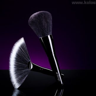 Cosmetic Brushes Shot: BTS from a commercial assignment