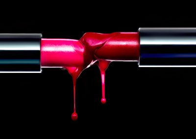 Creative Cosmetics photography, lipstick shot 1