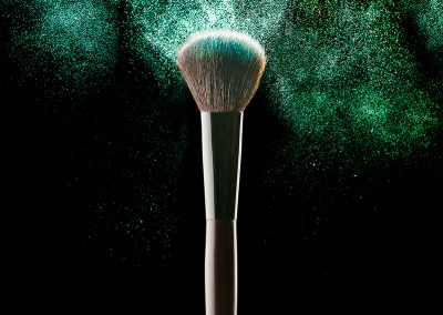 Cosmetic Brush with Powder 10