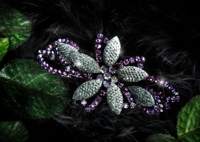Gemstone jewelry photography with 1 light 12