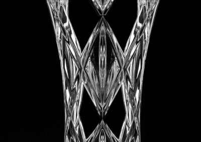 Glass Crystal Vase 12