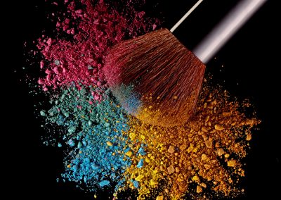 Cosmetic Brush with Powder 4