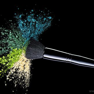 Cosmetic Brush with Powder Photography Workshop