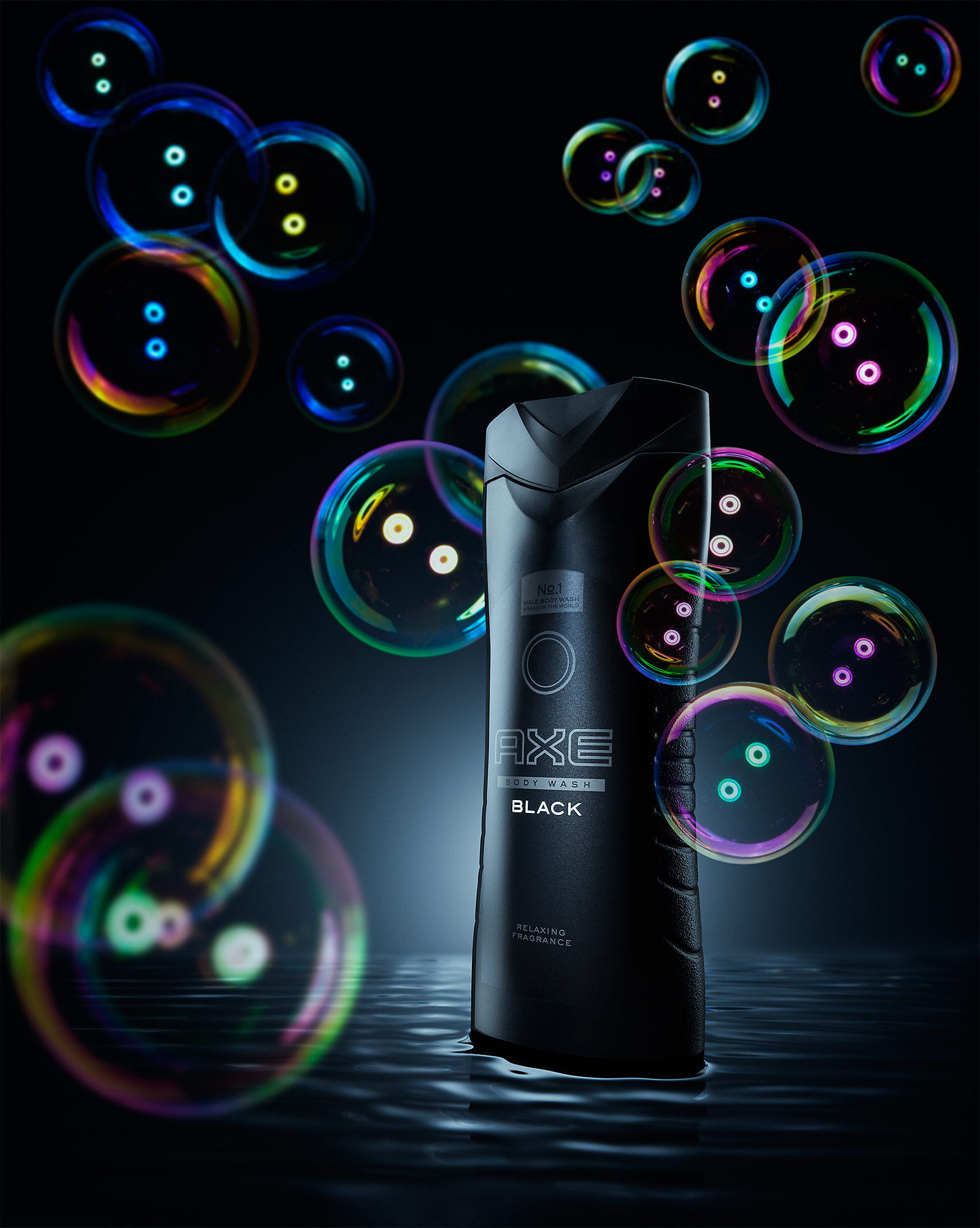 Advertising Photography Tutorial: Shampoo and Soap Bubbles Submission 1