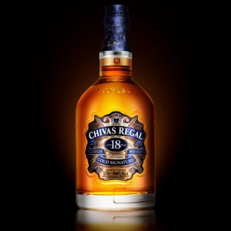 Retouching of a Whisky Bottle
