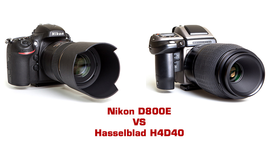 Nikon D800E v.s Hasselblad H4D40