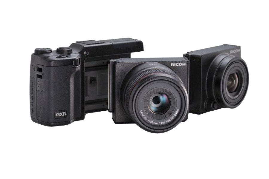 Ricoh GXR interchangeable unit camera