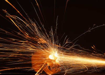 Amazing Sparks Effect Demonstration