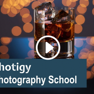 How to shoot glass of whiskey with an amazing bokeh in the studio: Friday Photo Talk #14