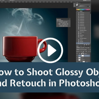 How to shoot glossy subject and retouch in Photoshop: Friday photo talk #8