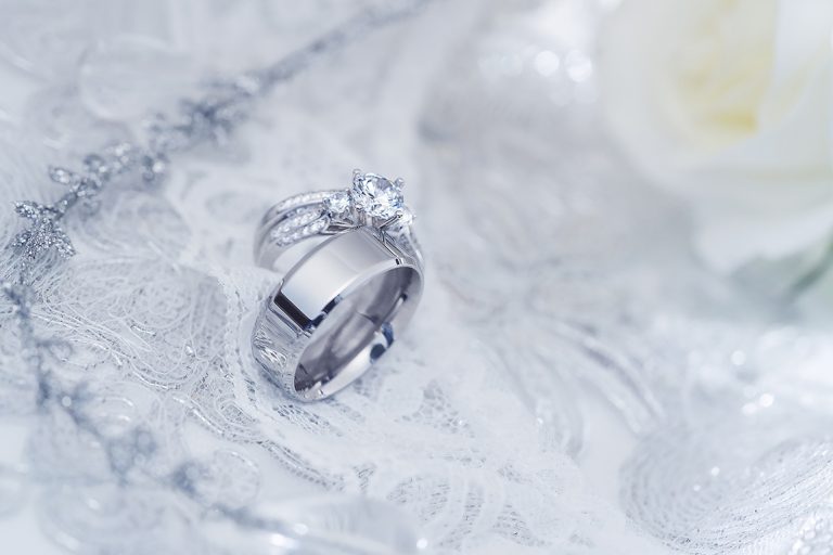 jewelry after a post-production in adobe photoshop