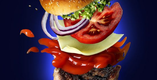 Flying-burger_instgr - Food Photography