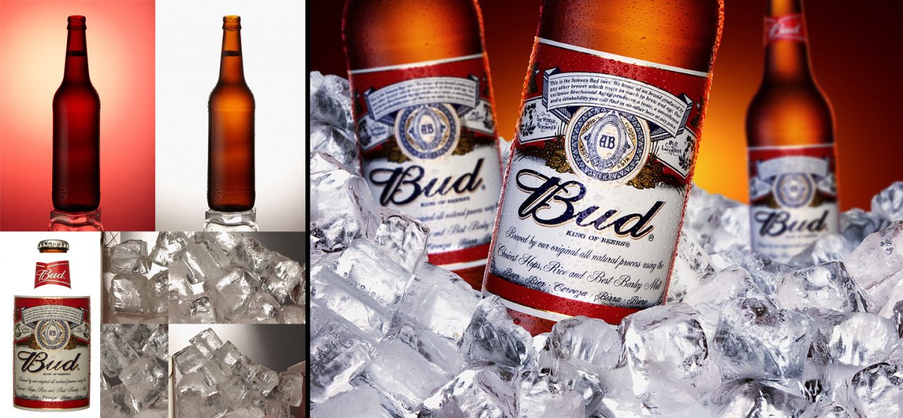 Beer Photography lesson - before and after