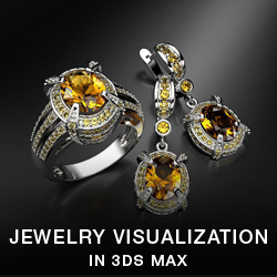 Jewelry Visualization in 3DS Max