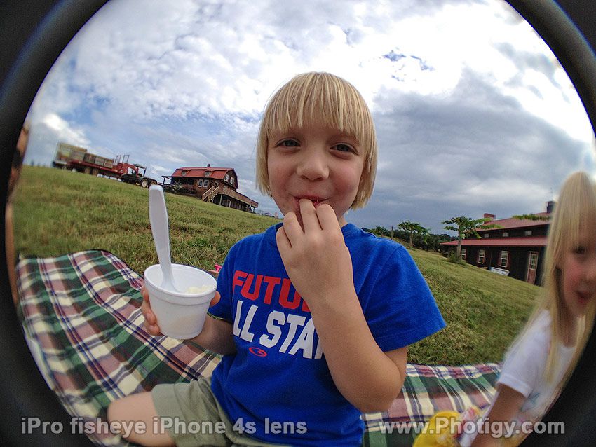 iPhone Lenses Review ipro fisheye lesn example test