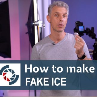 How to make fake ice for product photography