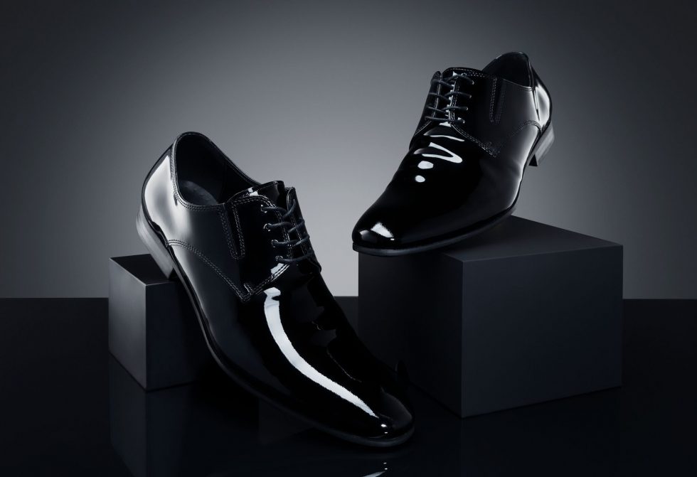 shiny business shoes